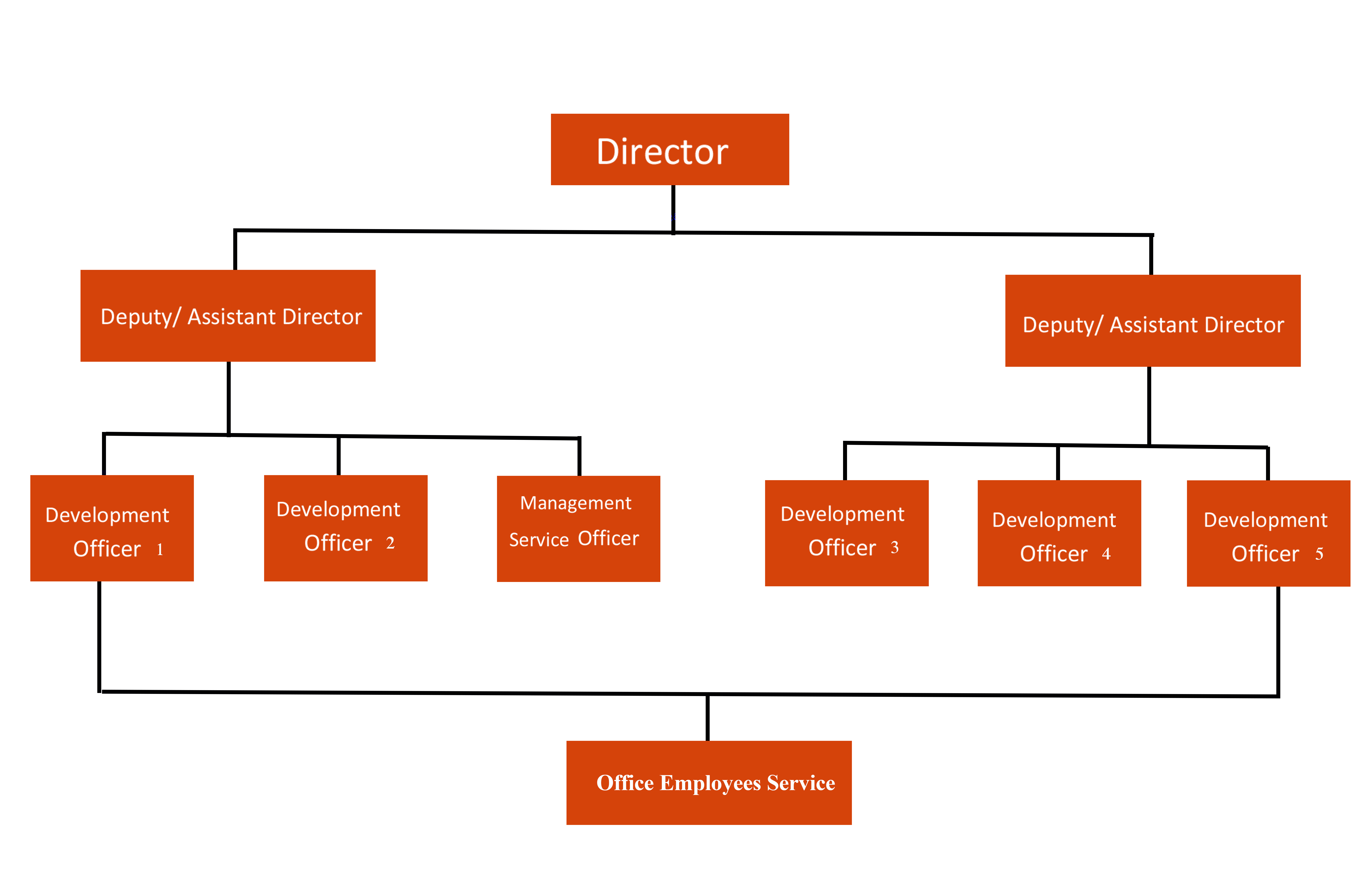 Organizational Structure Pension Division English